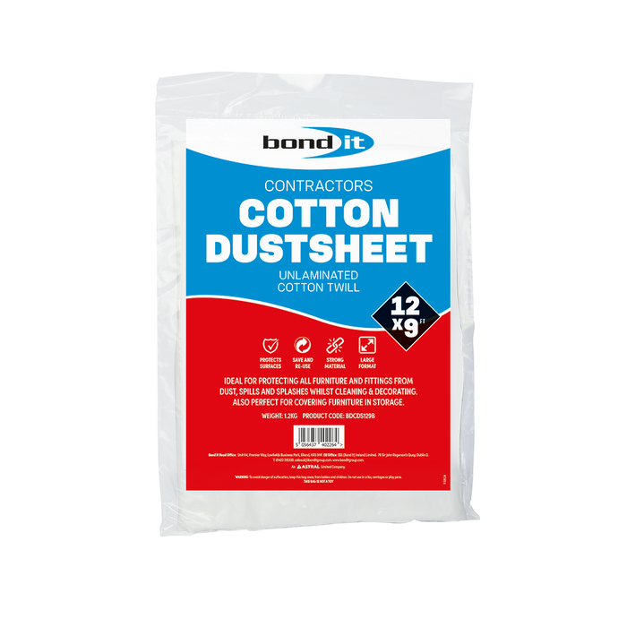 Heavy Duty Cotton Twill Dust Sheets