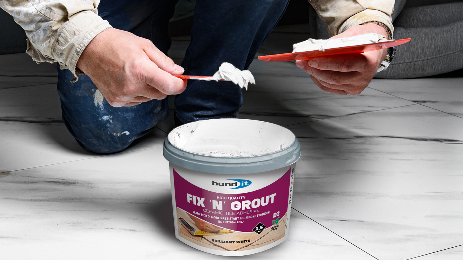 How to tile a floor