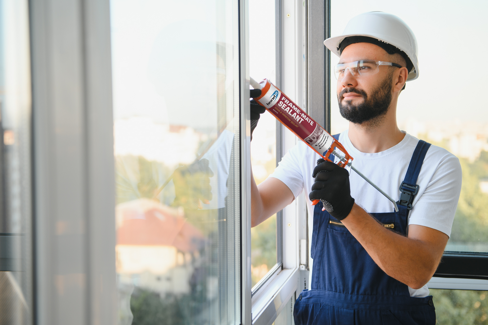 How to seal around uPVC window frames