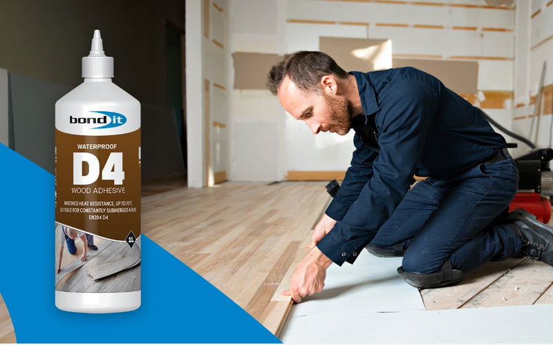 How to use waterproof wood adhesive