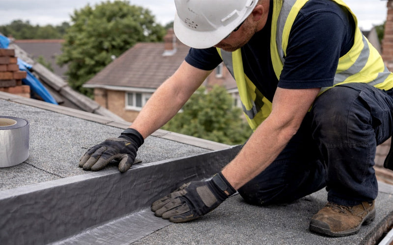 How to apply flashing tape for roof and sealing repairs