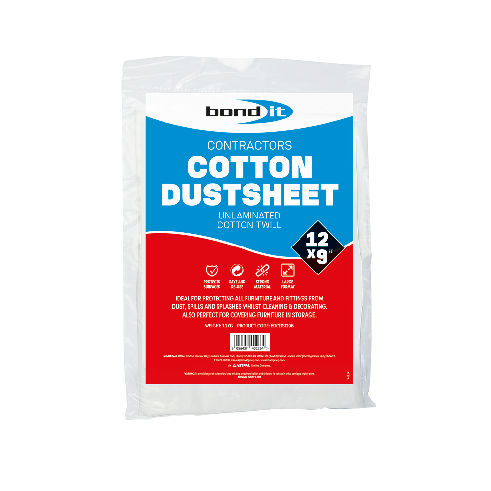 Heavy Duty Cotton Twill Dust Sheets