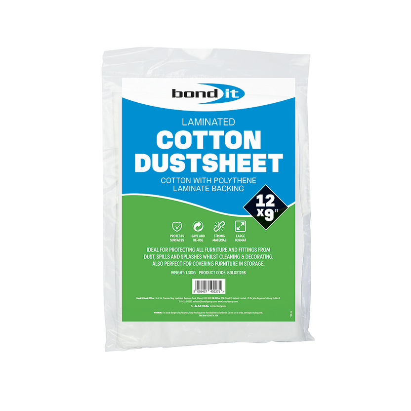 Laminated Cotton Dust Sheets – Bond It Group