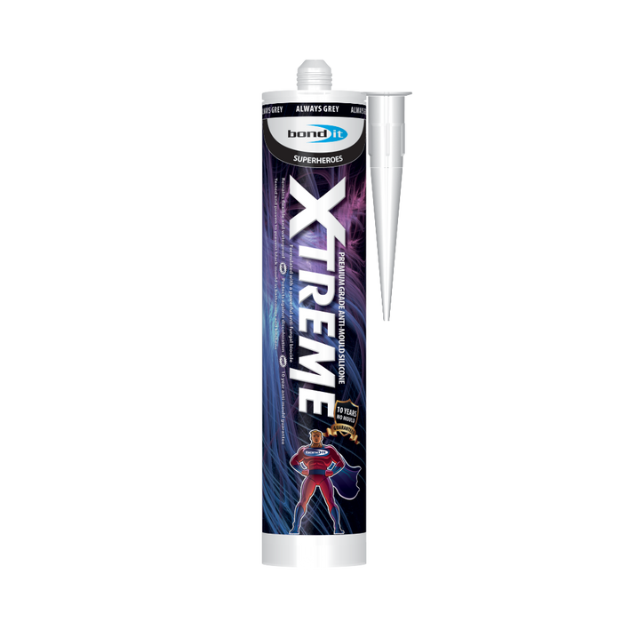 Xtreme Premium Grade Anti-Mould Acetoxy Silicone Sealant With Fungicide