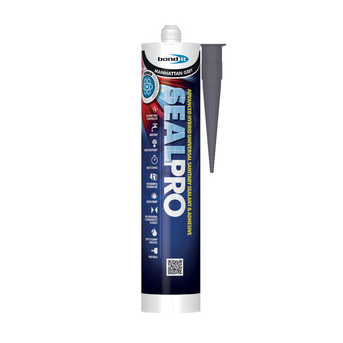 Seal Pro Neutral Cure Hybrid Sanitary Sealant & Adhesive With Biocide