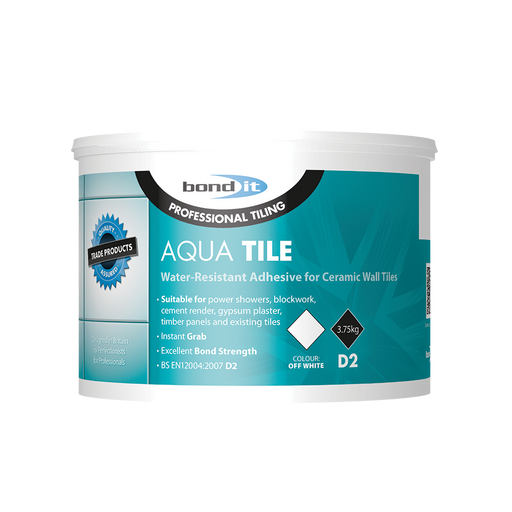 Aqua-Tile Water-Resistant Wall Tile Adhesive